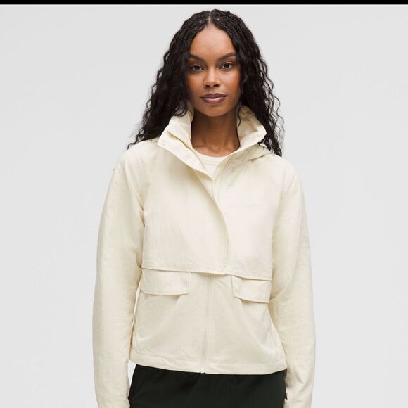 Lululemon Always Effortless Jacket Women's Bone White #18 - Picture 1 of 16